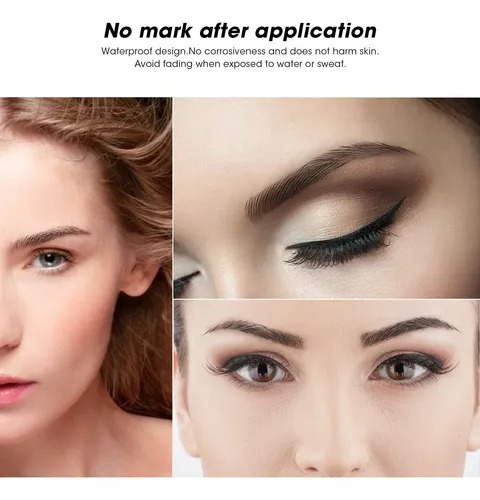 Vista 5 de Tatuaje Tattoo Temporal Real Para Cejas - Color: Black-03